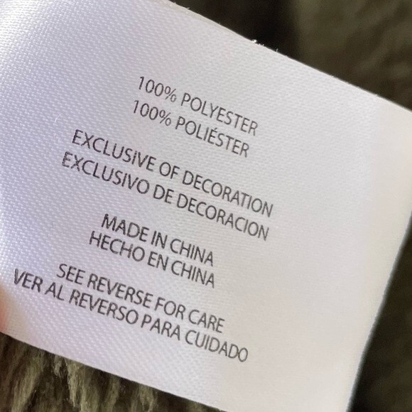 Eddie Bauer Green Quarter-Zip Fleece Pullover Size L - Picture 4 of 6